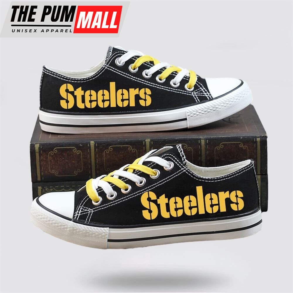 nfl-pittsburgh-steelers-low-top-canvas-print-chrismas-design-shoes-sport-sneaker-tq08rbnx NFL Pittsburgh Steelers Low Top Canvas Print Chrismas Design Shoes Sport Sneakers