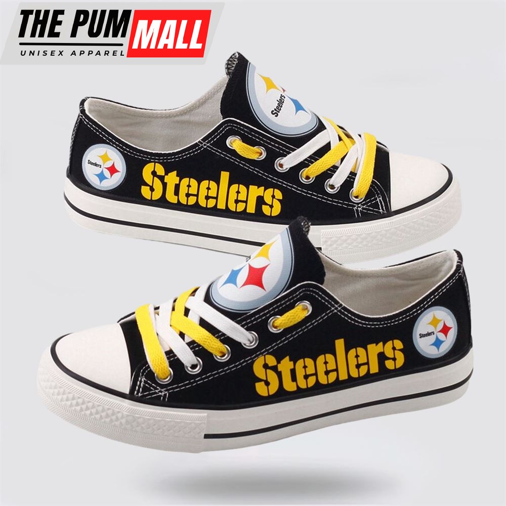 nfl-pittsburgh-steelers-low-top-canvas-shoes-sport-sneakers-step-up-your-game-wi-em4gnafk NFL Pittsburgh Steelers Low Top Canvas Shoes Sport Sneakers Step Up Your Game With Unmatched Comfort And Support