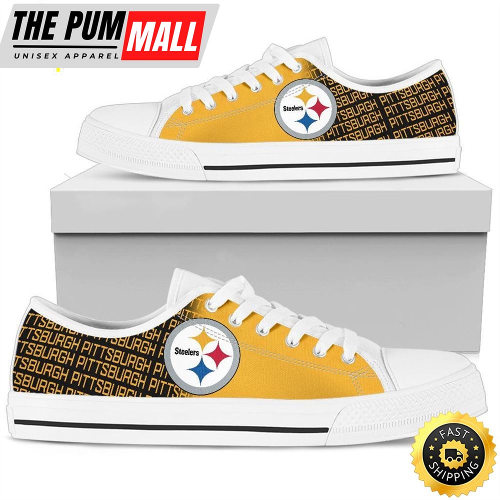 NFL Pittsburgh Steelers Low Top Shoes