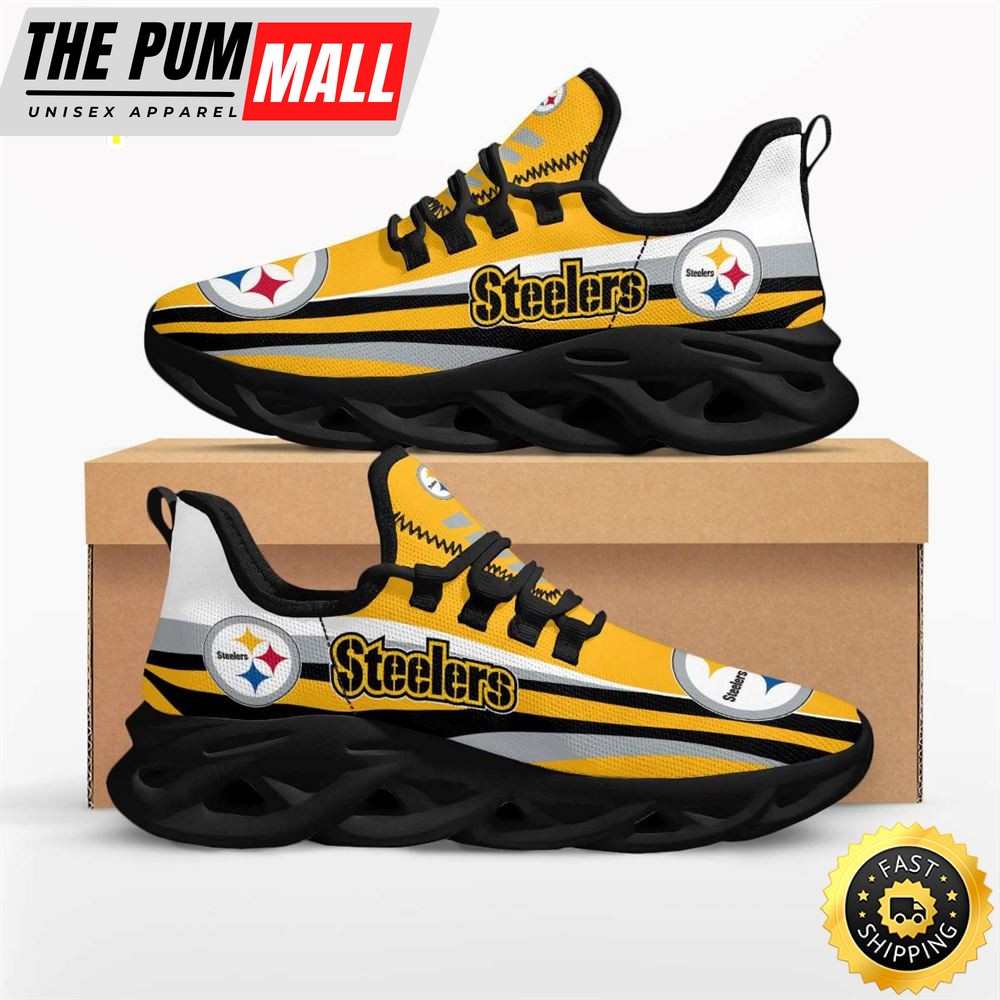 NFL Pittsburgh Steelers Max Soul Running Shoes