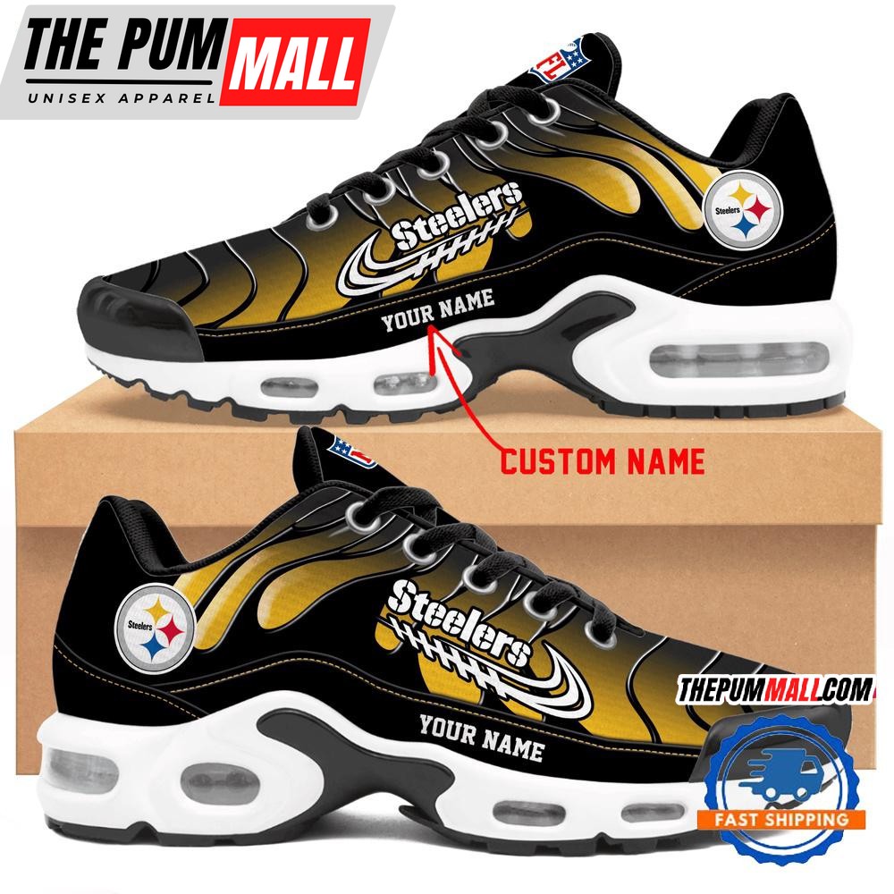NFL Pittsburgh Steelers Personalized Limited Edition Air Max Plus Shoes Sneaker