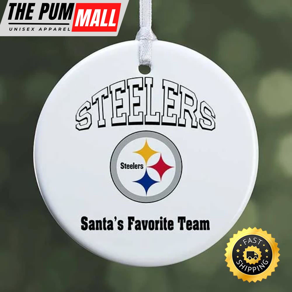 NFL Pittsburgh Steelers Personalized NFL Football Ornaments Limited Edition