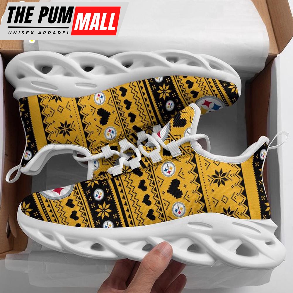 NFL Pittsburgh Steelers X-max Patterns Christmas Max Soul Shoes