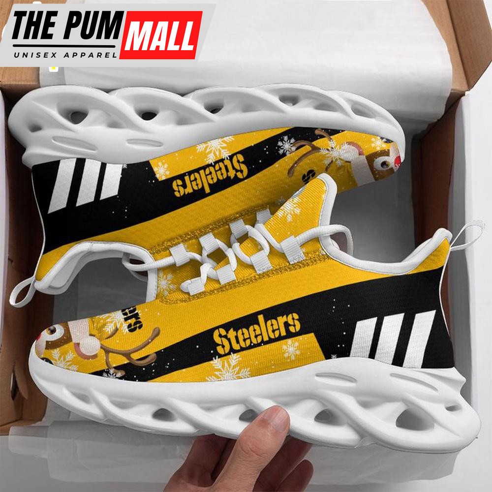 NFL Pittsburgh Steelers X-max Reindeer Christmas Max Soul Shoes