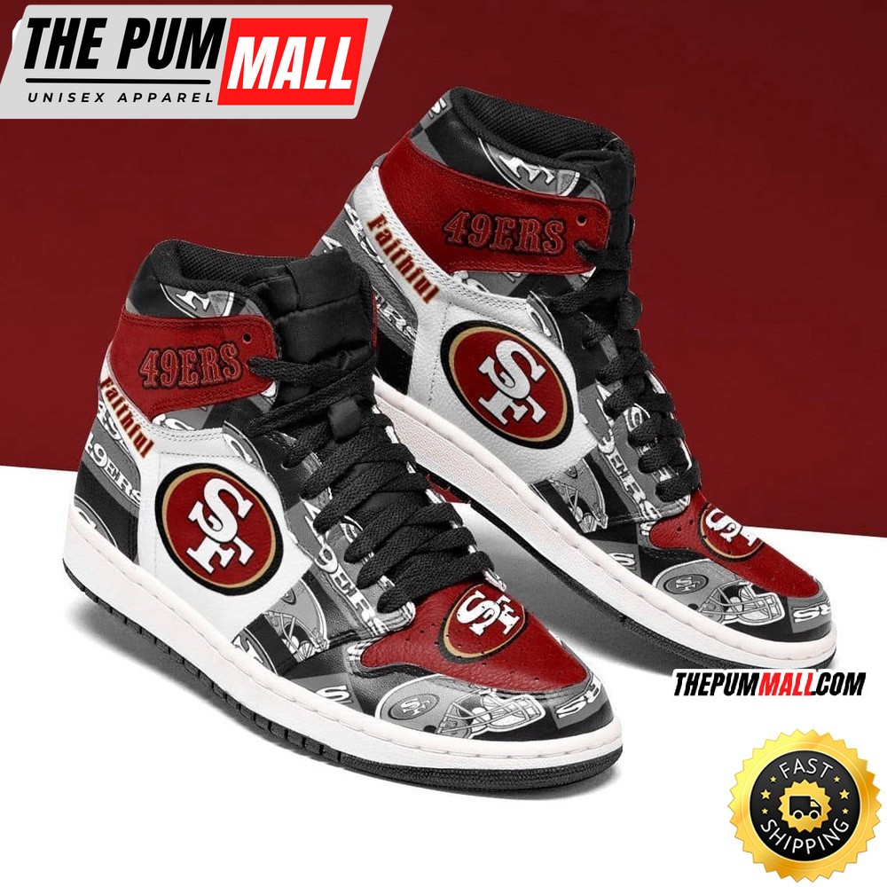 NFL San Francisco 49ers Air Jd 1 Shoes