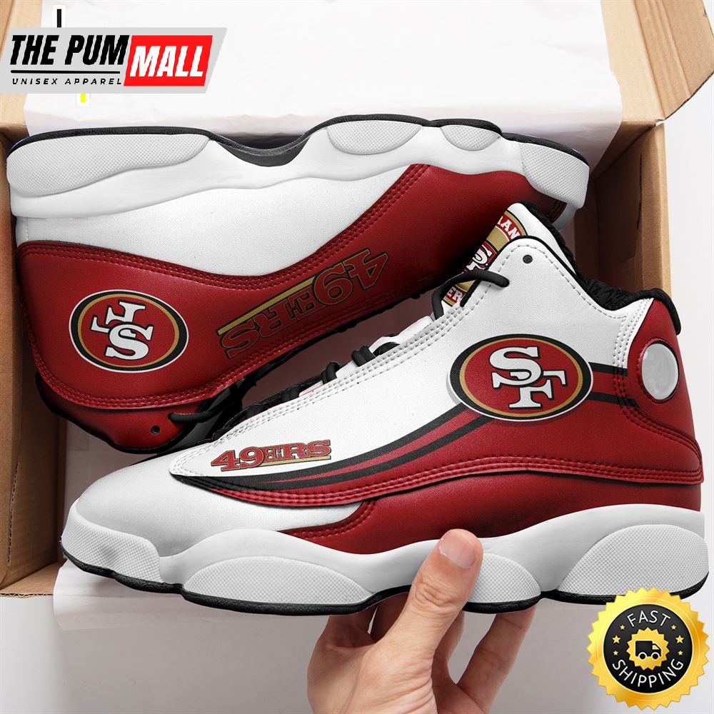 NFL San Francisco 49ers Air Jd 13 Shoes