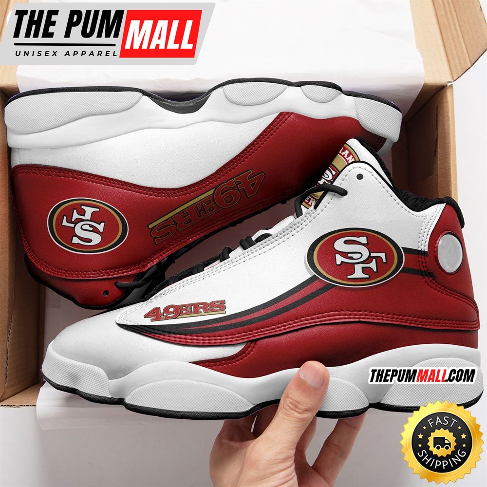 NFL San Francisco 49ers Air Jd 13 Shoes