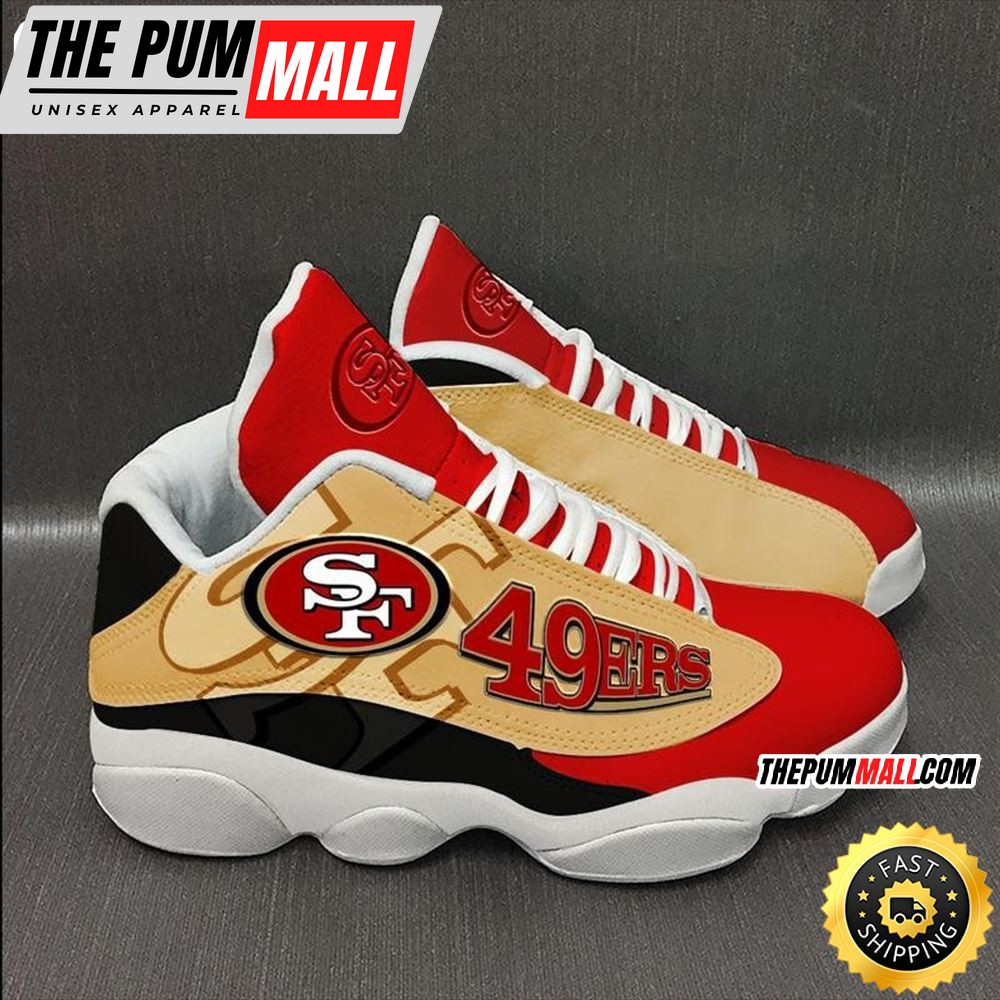 NFL San Francisco 49ers Air Jd 13 Shoes V4