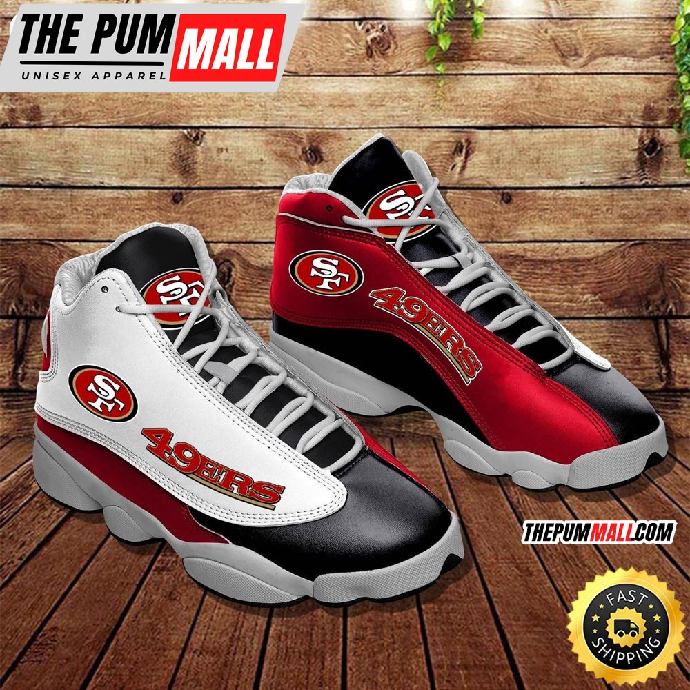 NFL San Francisco 49ers Air Jd 13 Shoes V6