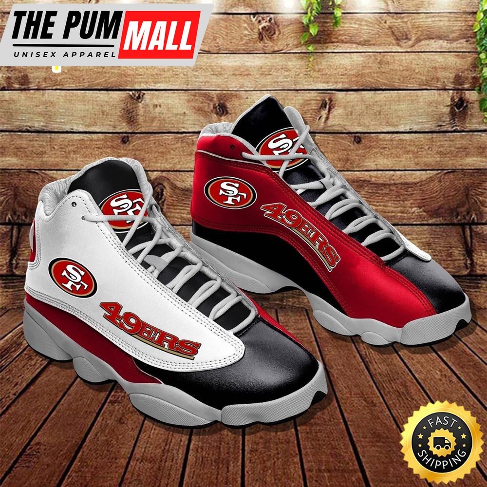 NFL San Francisco 49ers Air Jd 13 Shoes V6