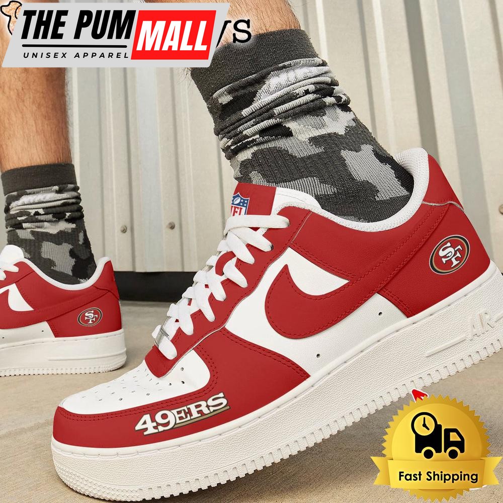 nfl-san-francisco-49ers-every-step-carries-belief-custom-air-force-1-shoes-i2ikxxx2 NFL San Francisco 49Ers Every Step Carries Belief Custom Air Force 1 Shoes