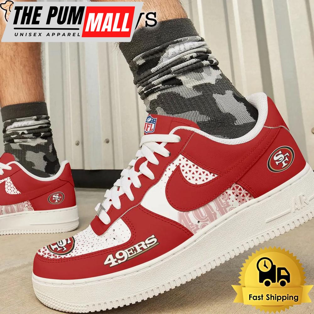 nfl-san-francisco-49ers-football-style-goes-everywhere-custom-air-force-1-shoes-7rwzqrlu NFL San Francisco 49Ers Football Style Goes Everywhere Custom Air Force 1 Shoes