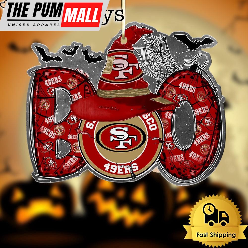 NFL San Francisco 49ers Halloween Boo Ornament Limited Edition