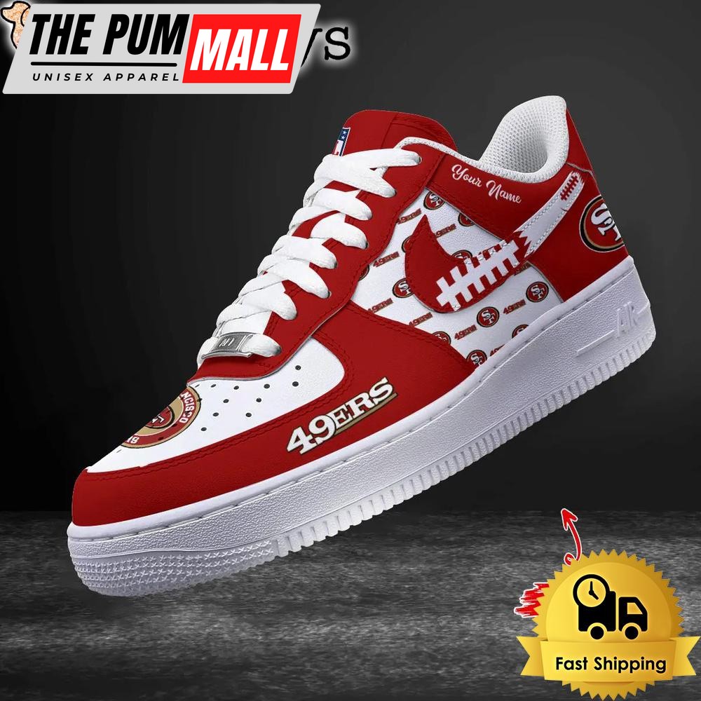 nfl-san-francisco-49ers-new-design-2025-custom-air-force-1-shoes-c4jqm439 NFL San Francisco 49Ers New Design 2025 Custom Air Force 1 Shoes