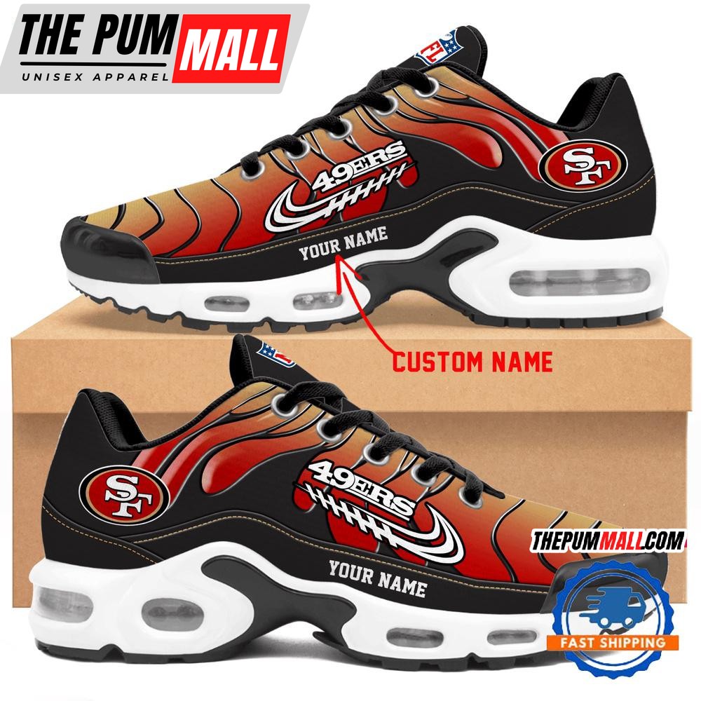 NFL San Francisco 49ers Personalized Limited Edition Air Max Plus Shoes Sneaker