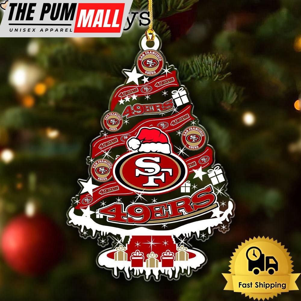 NFL San Francisco 49ers Tree Christmas Ornament Limited Edition