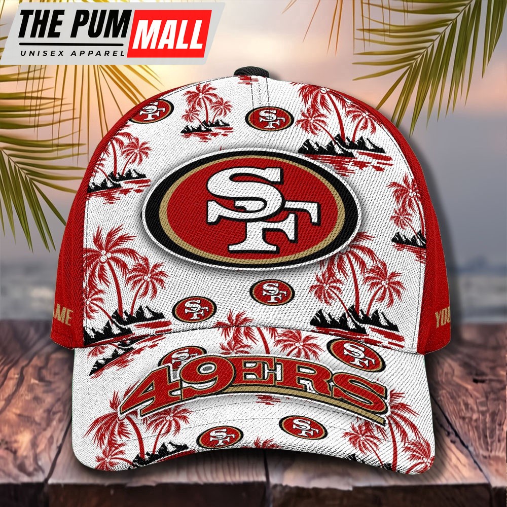 NFL San Francisco 49ers Tropical Summer Basball Cap