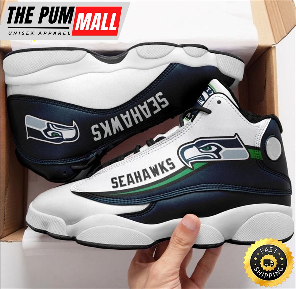 NFL Seattle Seahawks Air Jd 13 Shoes