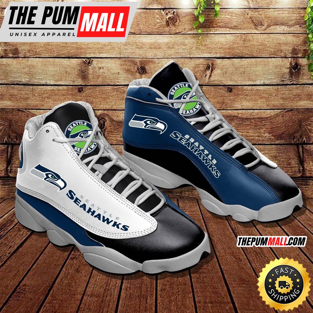 NFL Seattle Seahawks Air Jd 13 Shoes V3