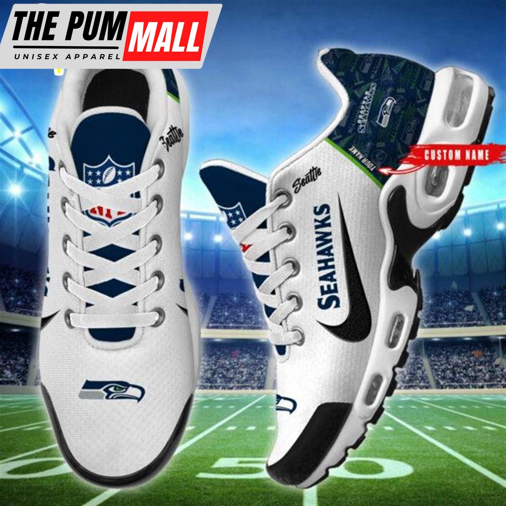 NFL Seattle Seahawks Custom Name Air Max Plus Shoes