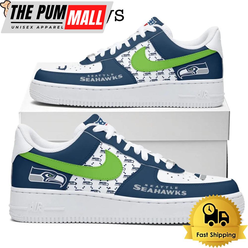 NFL Seattle Seahawks Dress With A Winning Attitude Custom Air Force 1 Shoes