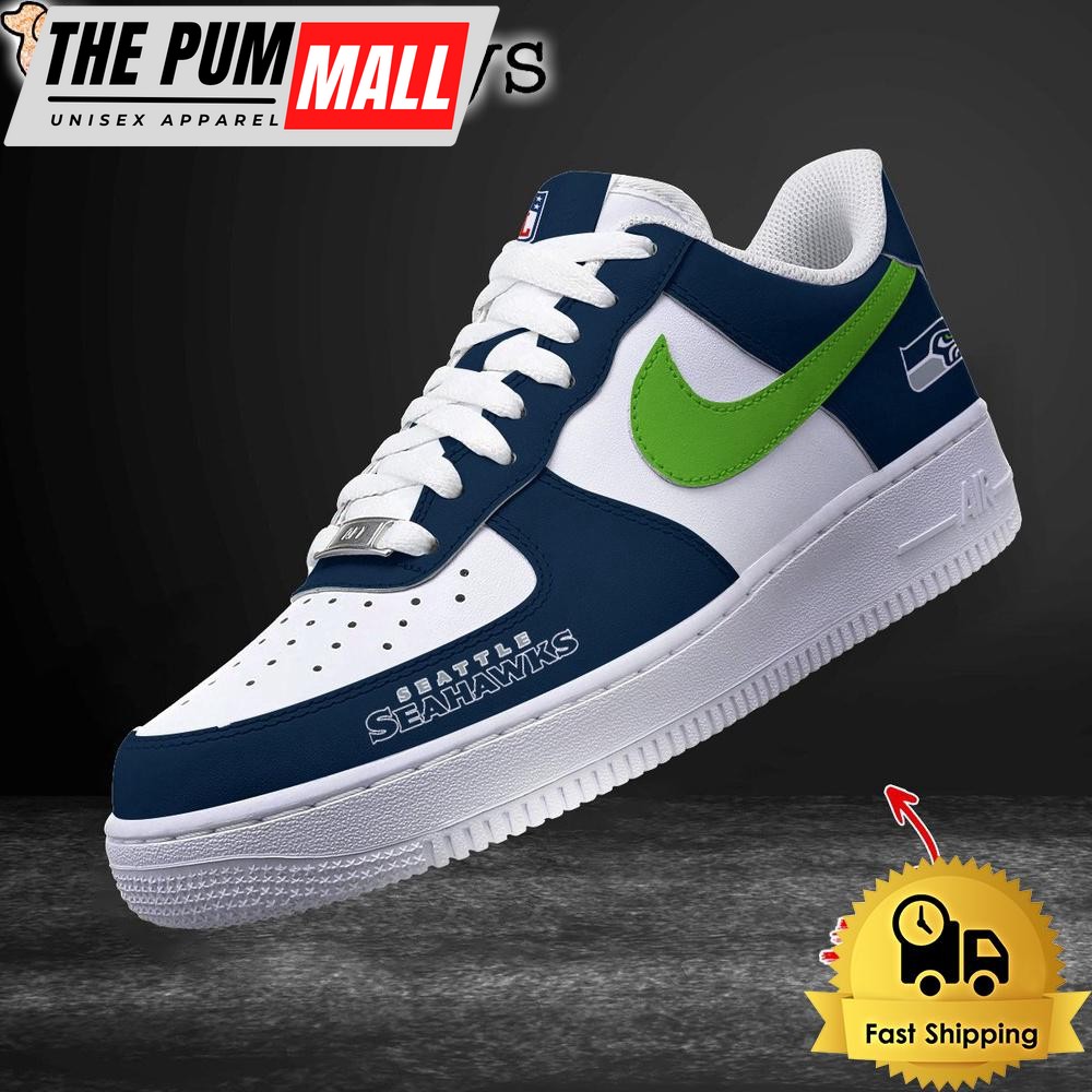 NFL Seattle Seahawks Every Step Carries Belief Custom Air Force 1 Shoes