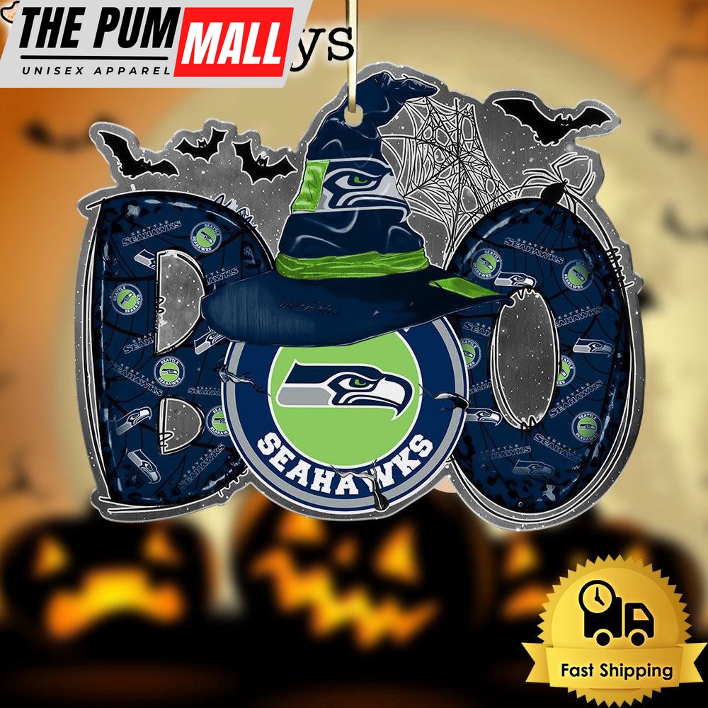 NFL Seattle Seahawks Halloween Boo Ornament Limited Edition