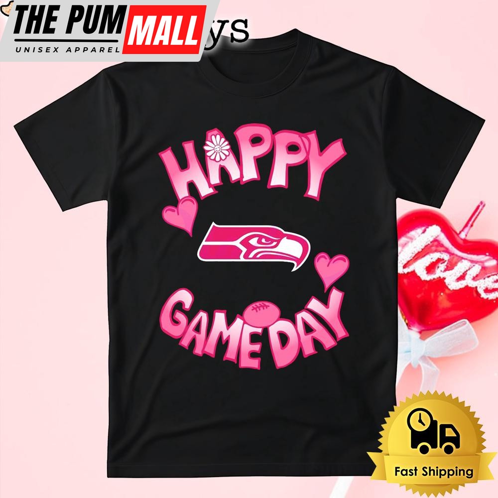 NFL Seattle Seahawks Happy GameDay Valentine’s Day T Shirt