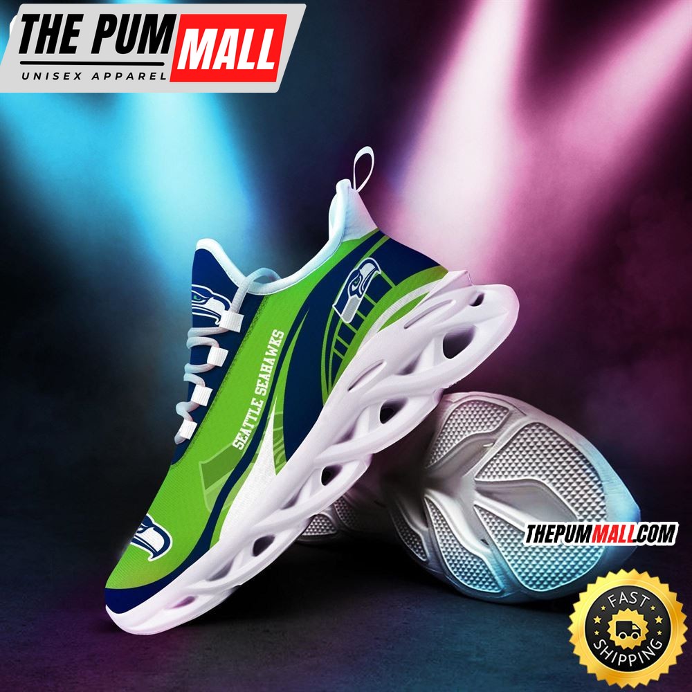 NFL Seattle Seahawks Sneaker Max Soul Shoes Hot Special Gift For Fans