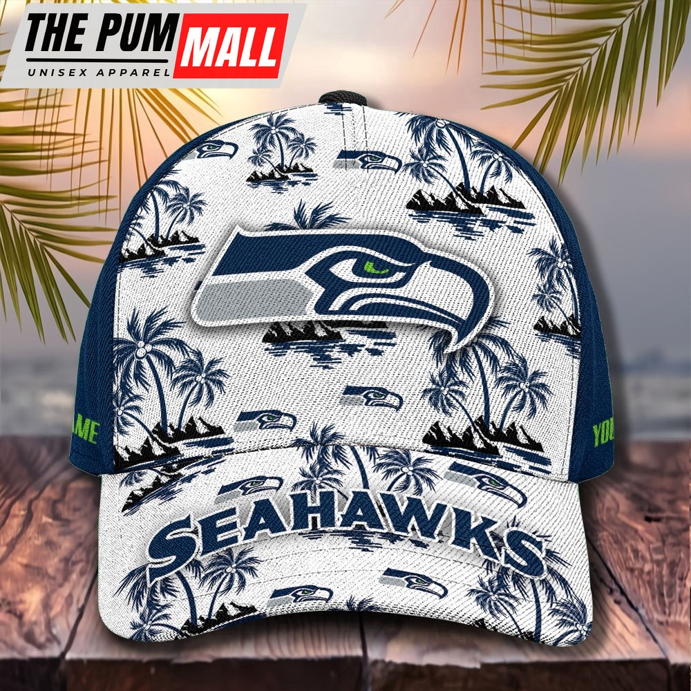NFL Seattle Seahawks Tropical Summer Basball Cap