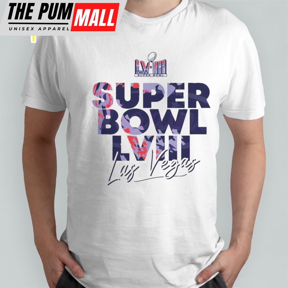 Nfl Super Bowl Lviii Las Vegas 2025 Logo Shirt