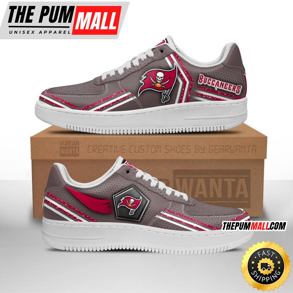 NFL Tampa Bay Buccaneers Air Force 1 Shoes Air Sneakers For Fans
