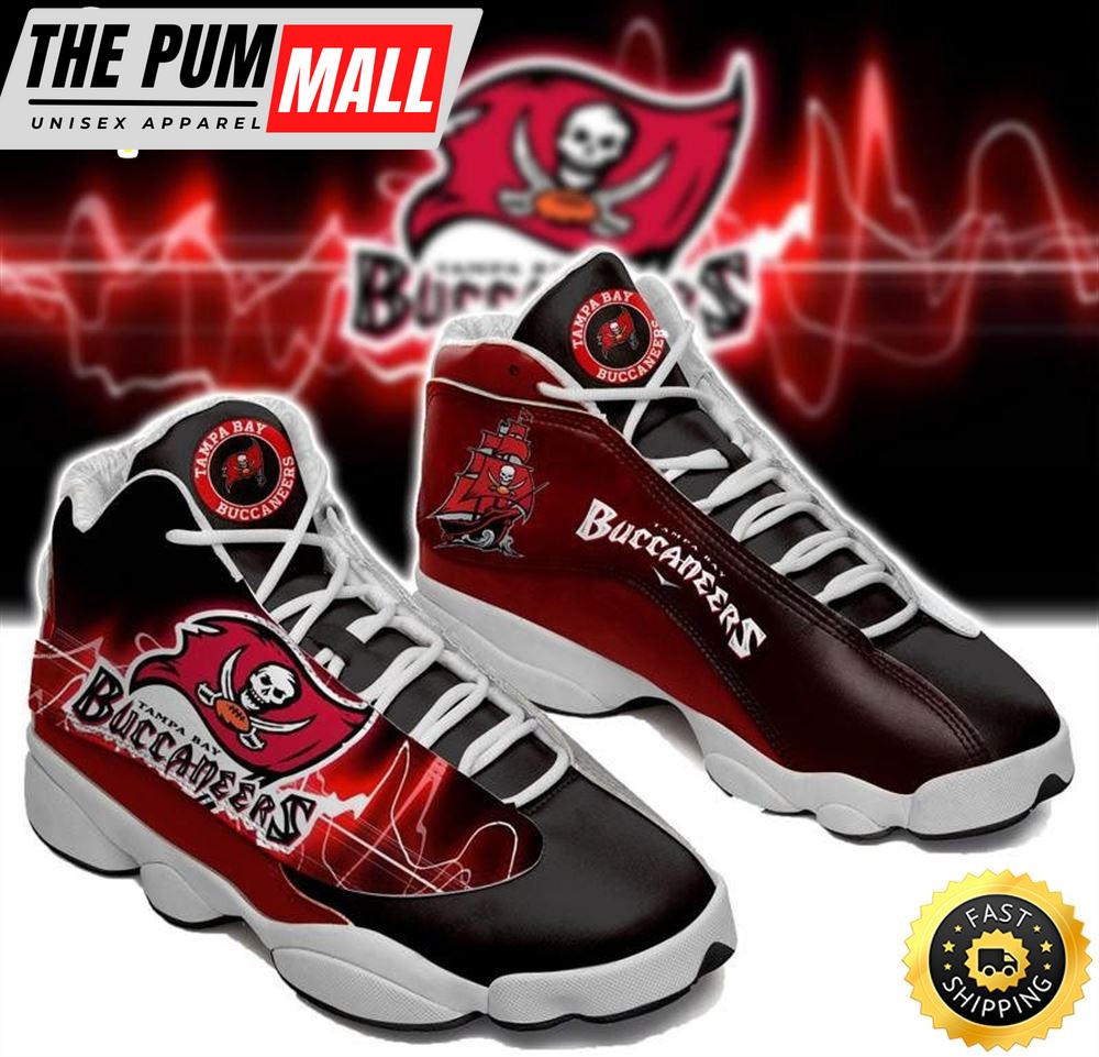NFL Tampa Bay Buccaneers Air Jd 13 Shoes V2