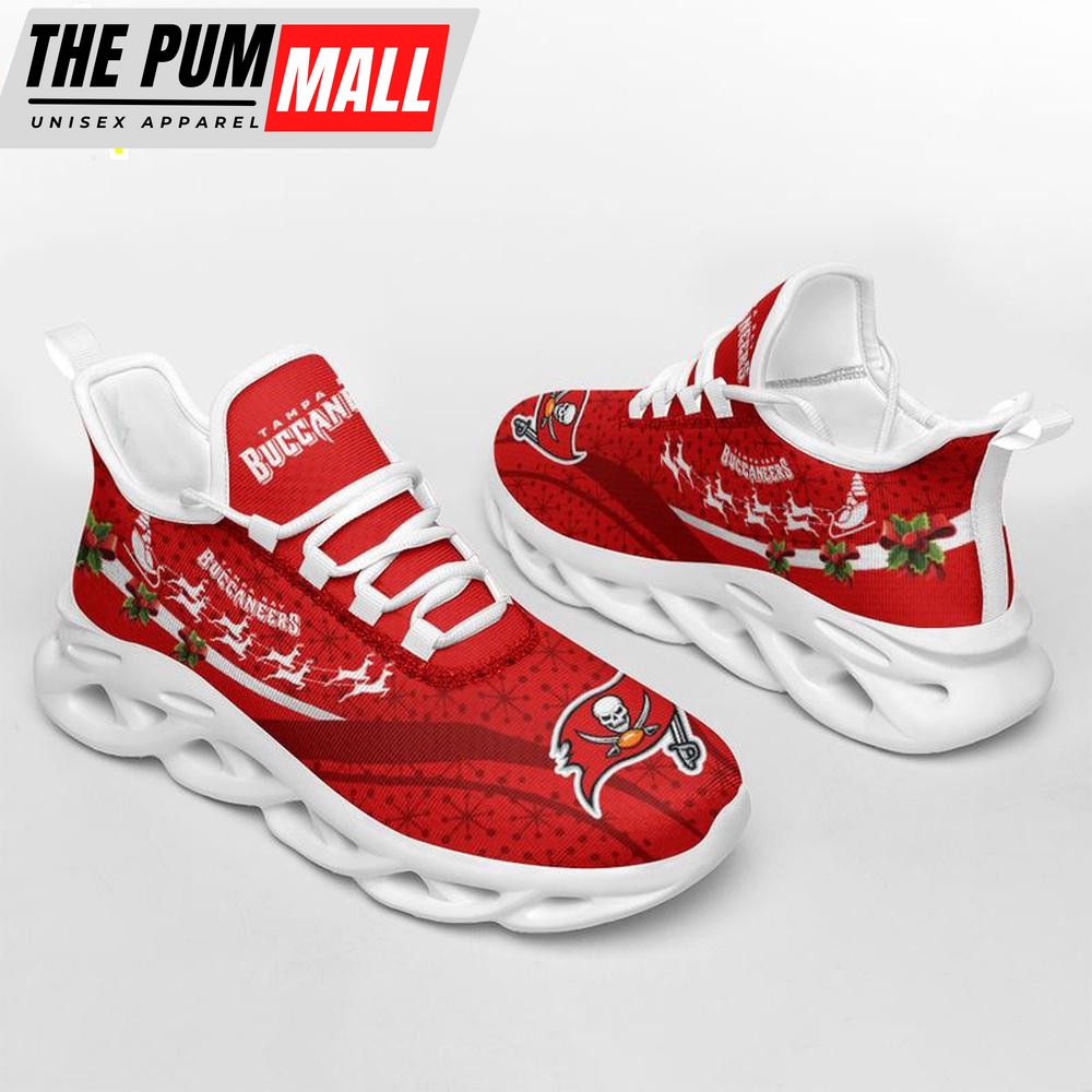NFL Tampa Bay Buccaneers Christmas Pattern Max Soul Shoes Gift For Fans