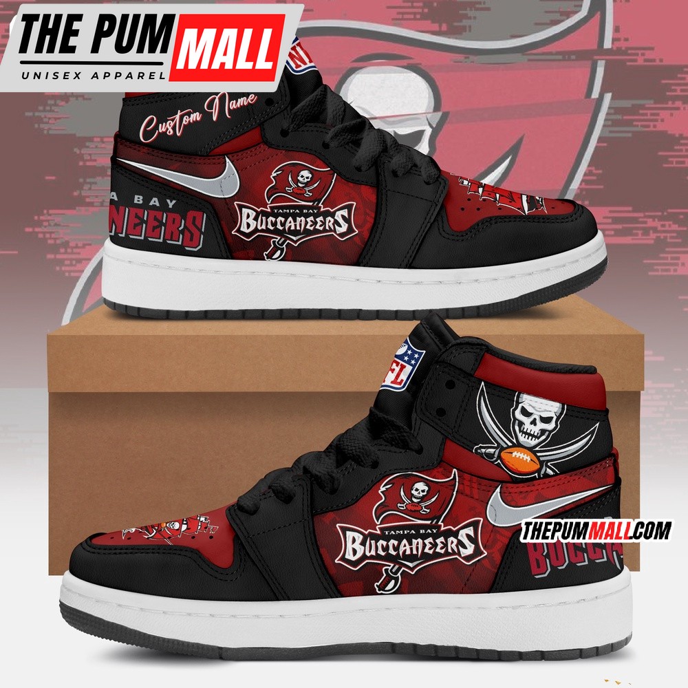 NFL Tampa Bay Buccaneers Creamsicles Air Jd 1 Hightop Shoes
