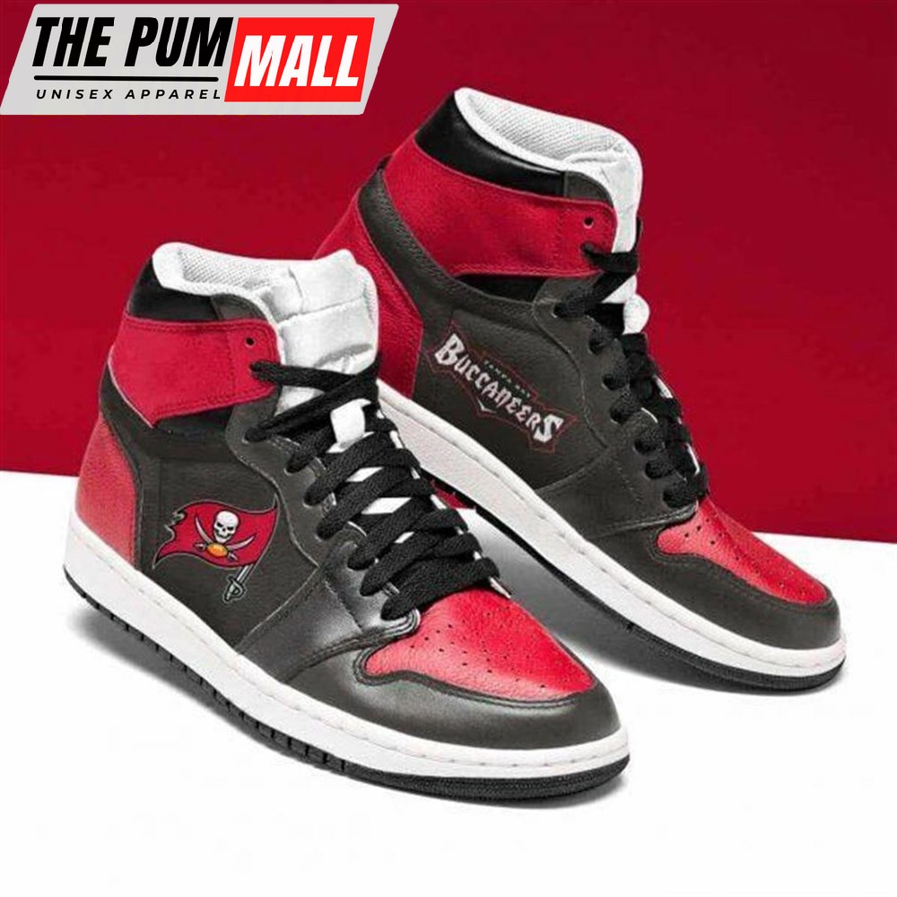 NFL Tampa Bay Buccaneers Football Logo Team Air Jd 1 Hightop Shoes Sneakers