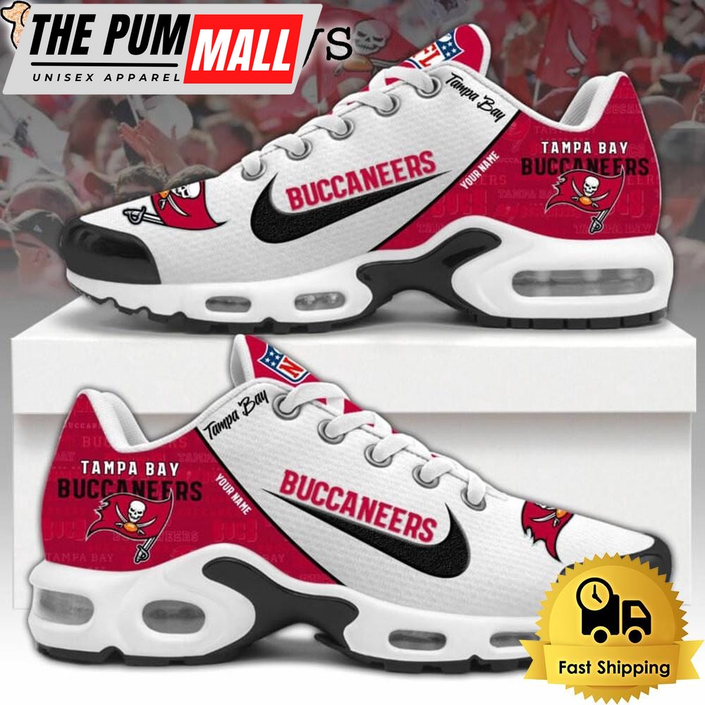 NFL Tampa Bay Buccaneers Logo 2024 Custom Air Max Plus Shoes, NFL Fan Shoes