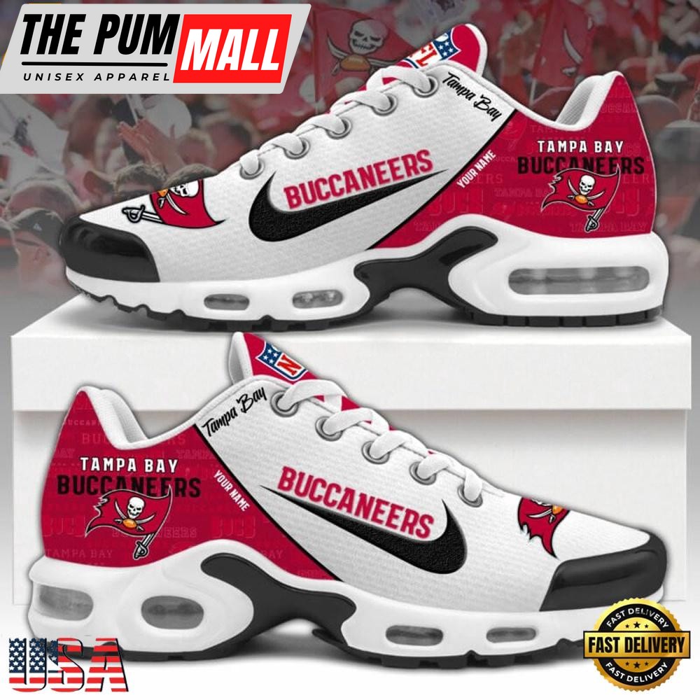 NFL Tampa Bay Buccaneers Logo 2025 Custom Air Max Plus Shoes Running Sneakers