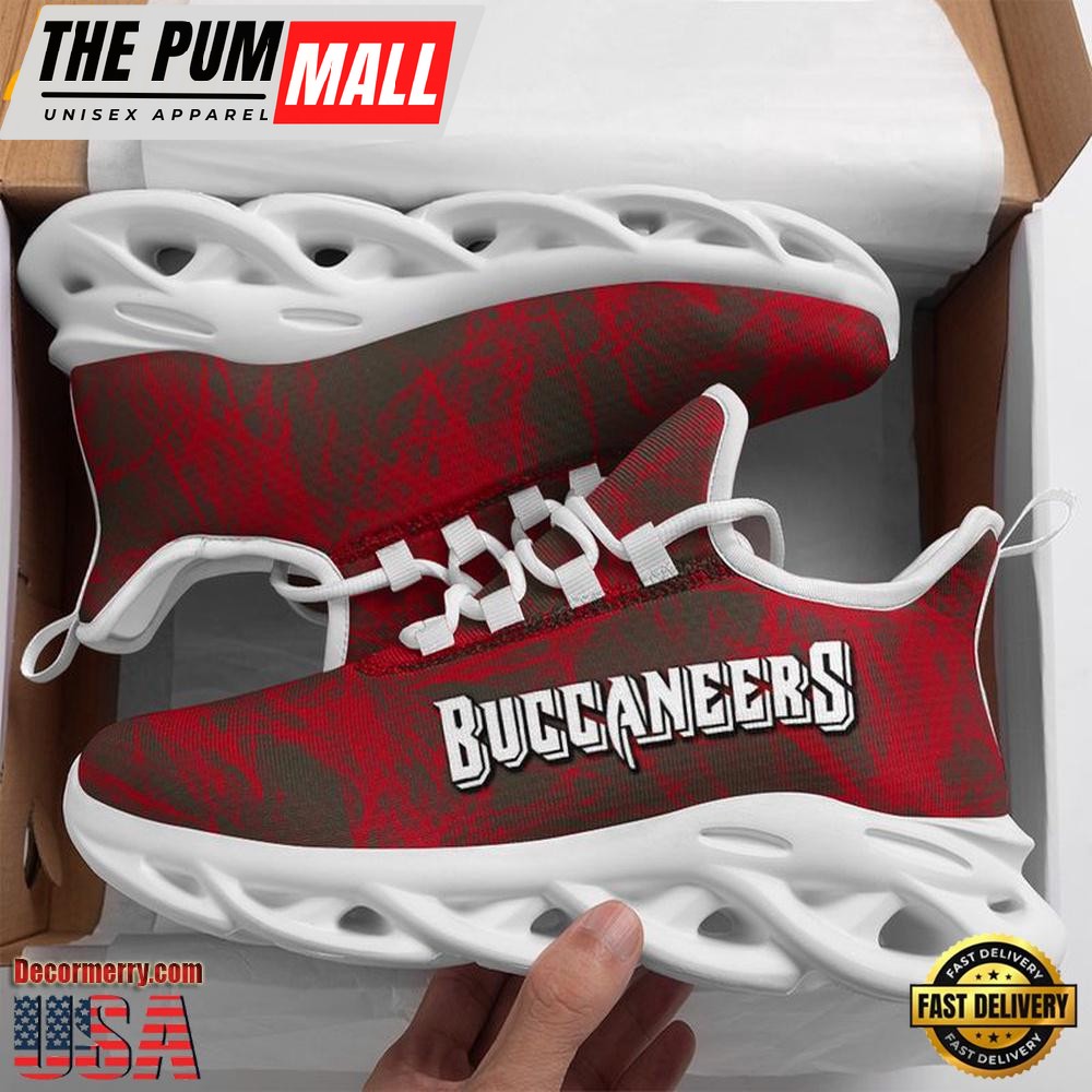 NFL Tampa Bay Buccaneers Smoke Pattern Max Soul Shoes , Running Sneakers Shoes