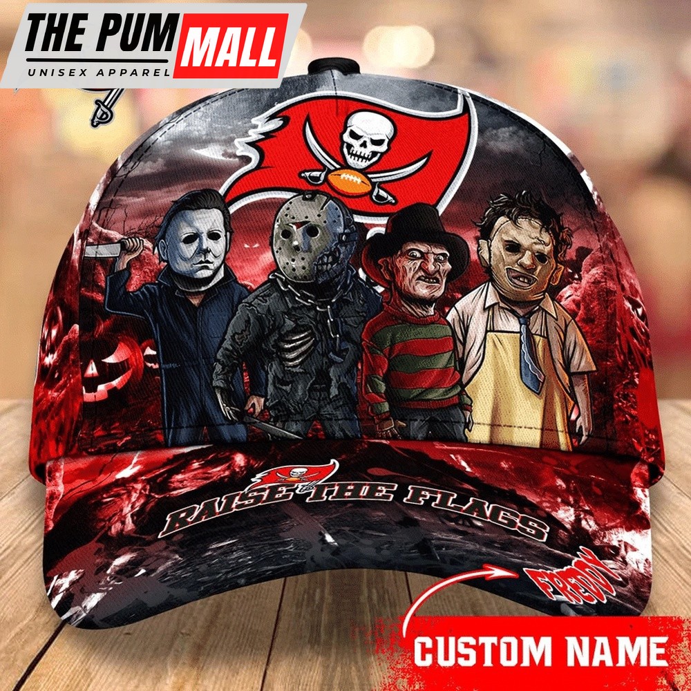 NFL Tampa Bay Buccaneers Special Horror Movie Characters Halloween Baseball Cap