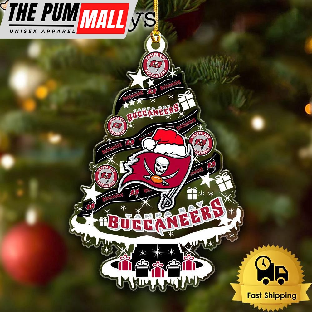 NFL Tampa Bay Buccaneers Tree Christmas Ornament Limited Edition