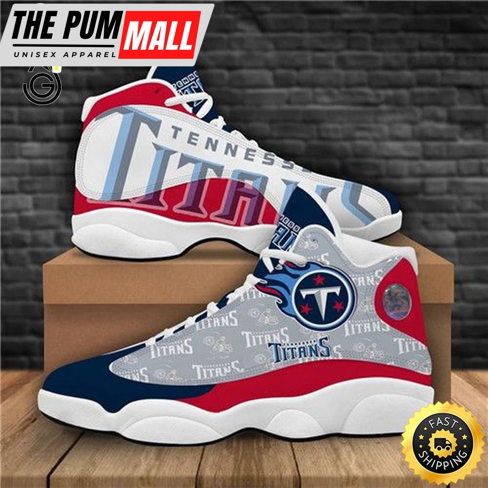 Nfl Tennessee Titans Air Jd 13 Shoes 2