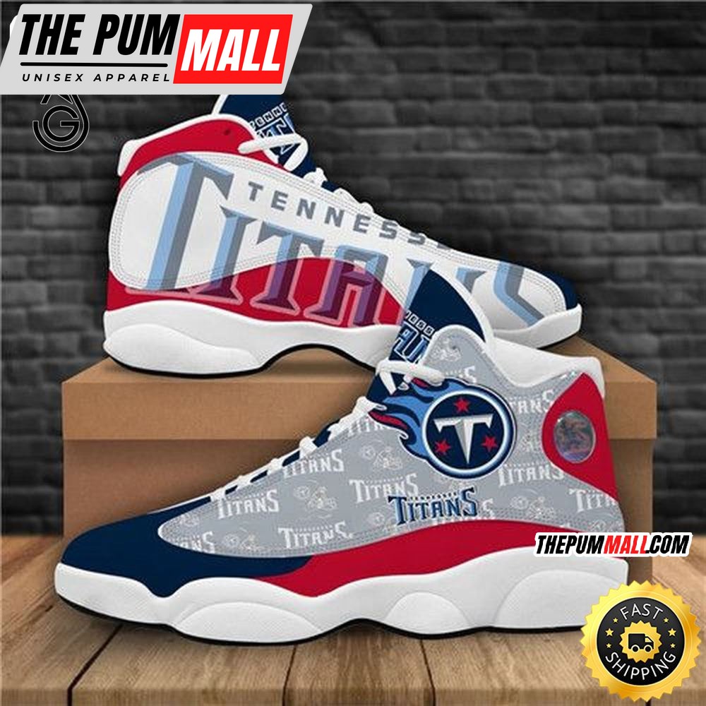 Nfl Tennessee Titans Air Jd 13 Shoes 2