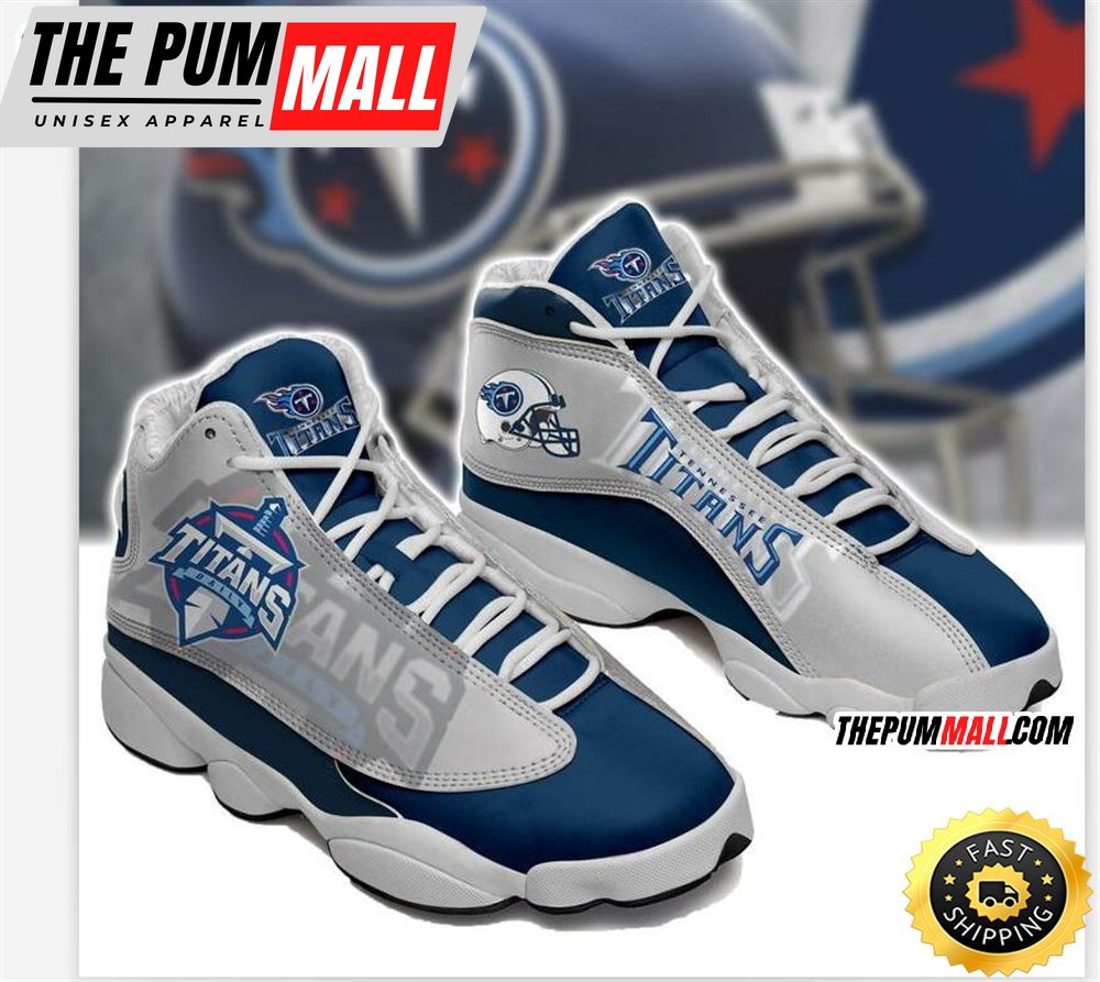 NFL Tennessee Titans Air Jd 13 Shoes V2