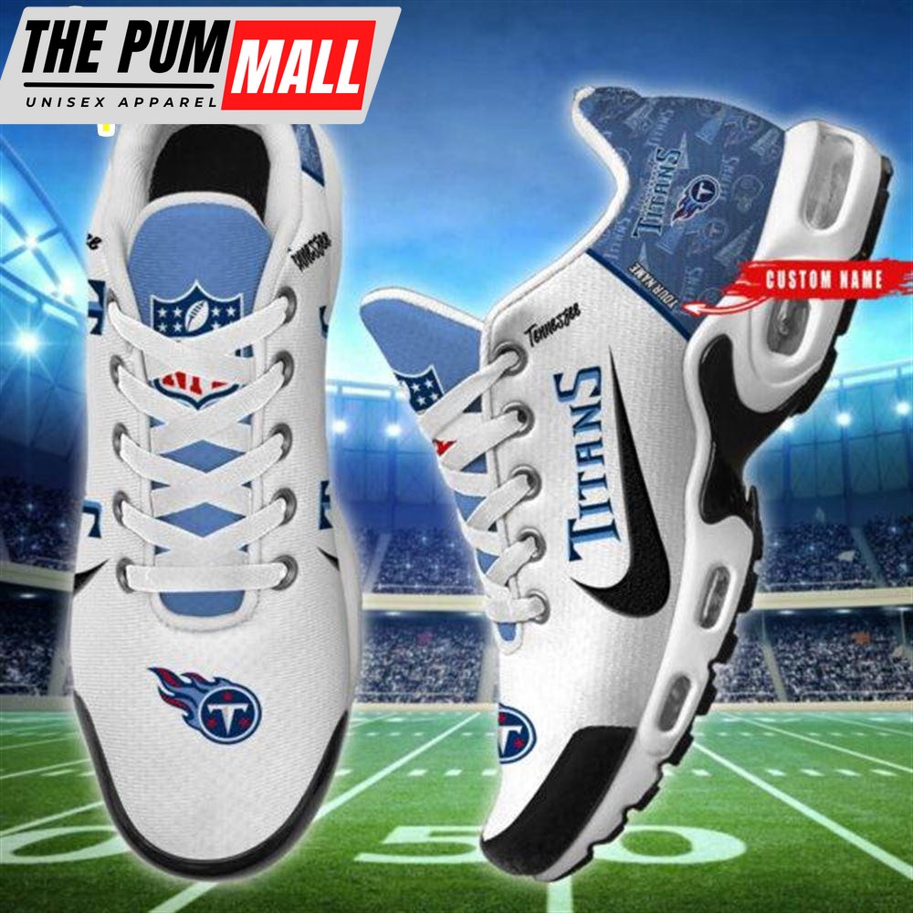 NFL Tennessee Titans Custom Name Air Max Plus Shoes