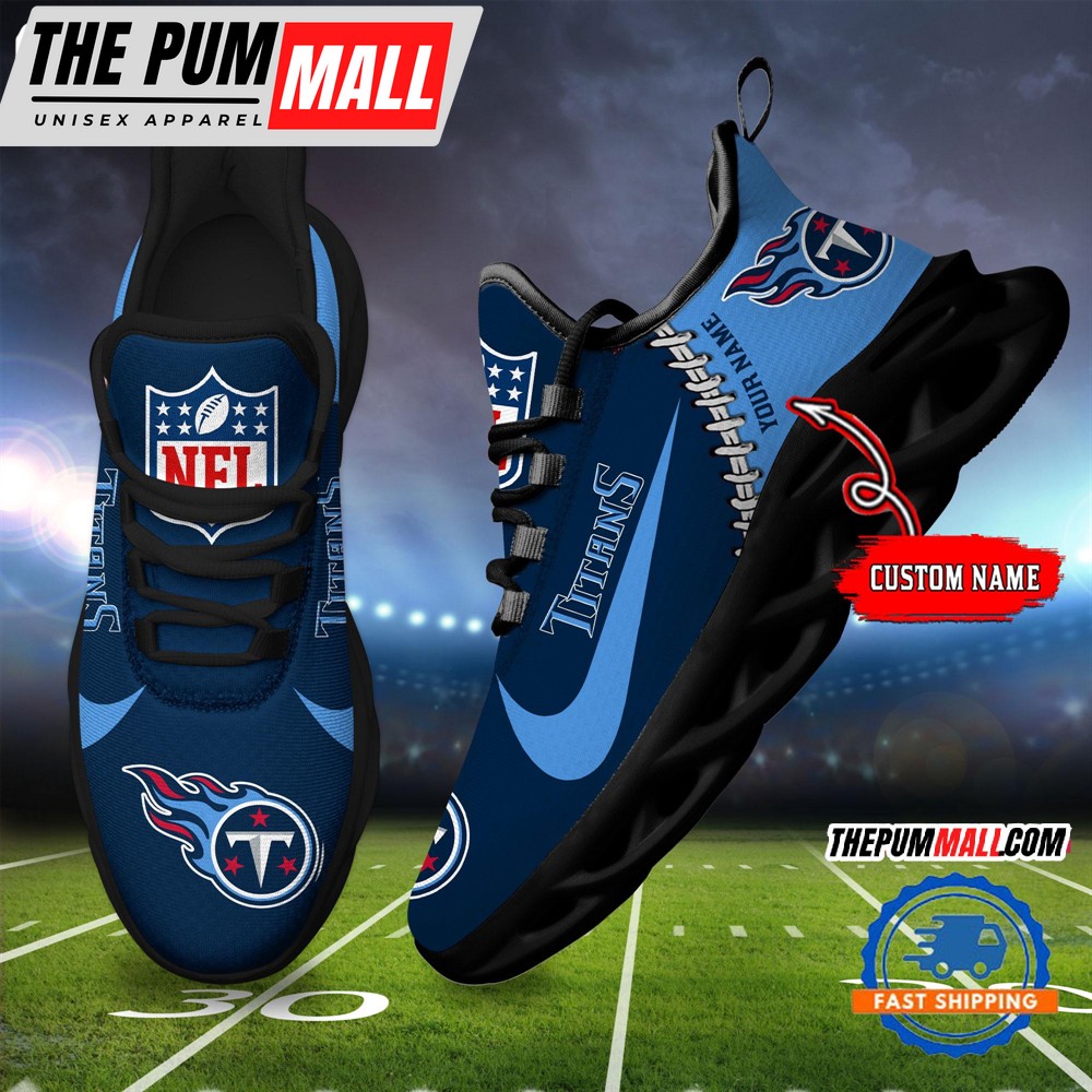 NFL Tennessee Titans Football New Season Sneaker Max Soul Shoes