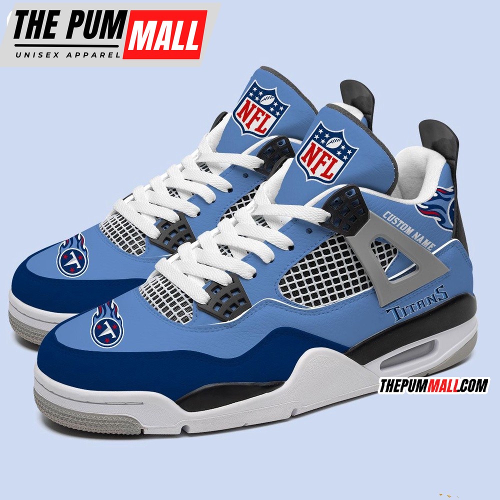 nfl-tennessee-titans-football-team-air-jordan-4-shoes-personalized-aj4-sneaker-ofb05qri NFL Tennessee Titans Football Team Air Jordan 4 Shoes, Personalized AJ4 Sneaker