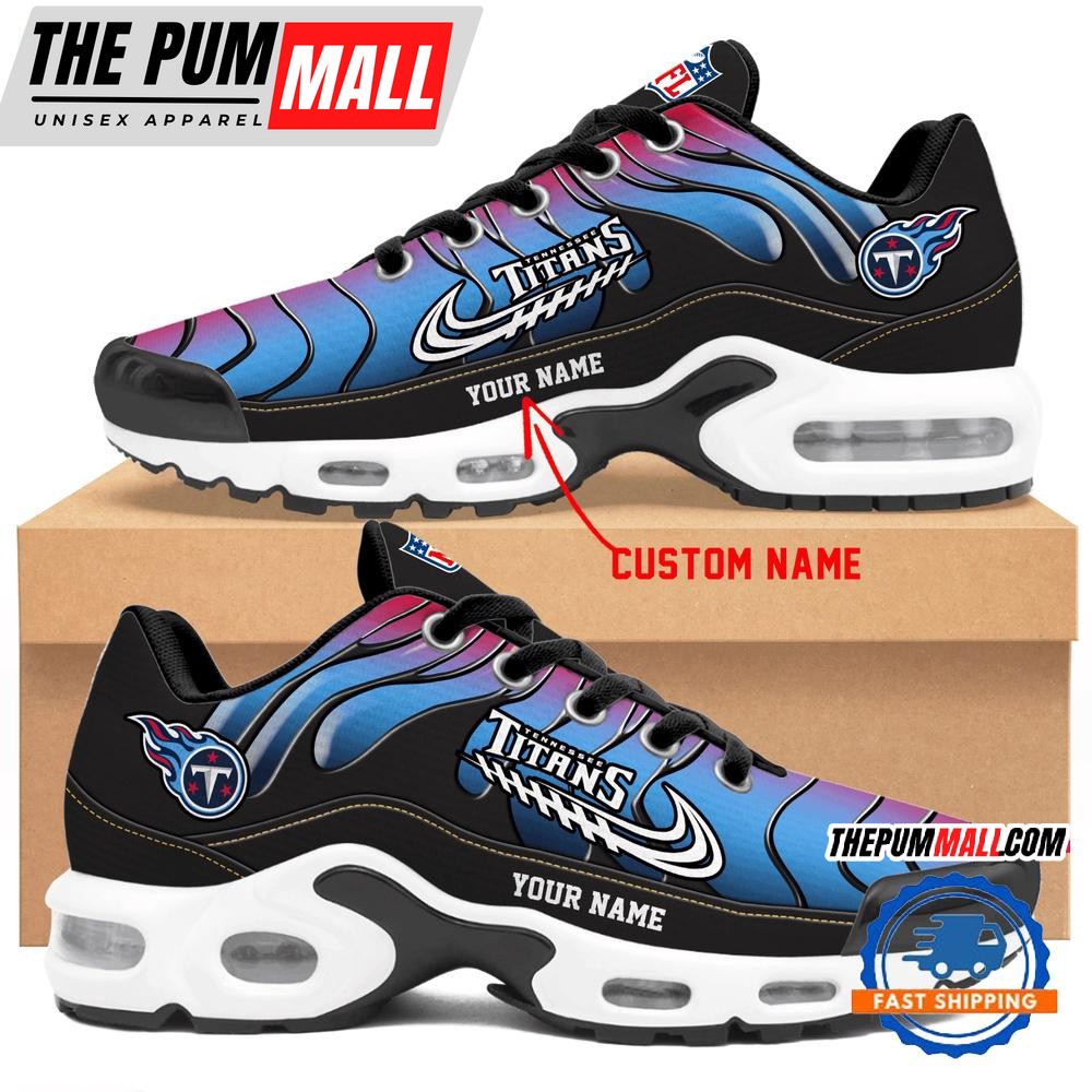 NFL Tennessee Titans Personalized Limited Edition Air Max Plus Shoes Sneaker