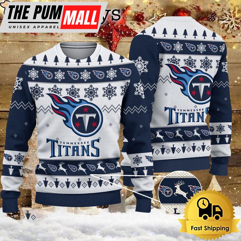 NFL Tennessee Titans Team Winter Ugly Christmas Sweater