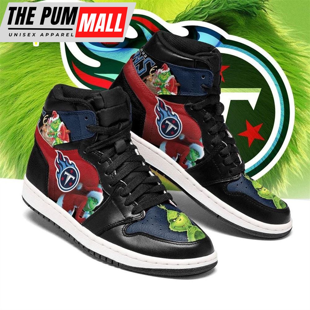 NFL Tennessee Titans The Grinch Air Jd 1 High Sneakers